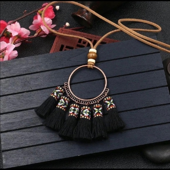 Tassel Boho Necklaces - Picture 4 of 8